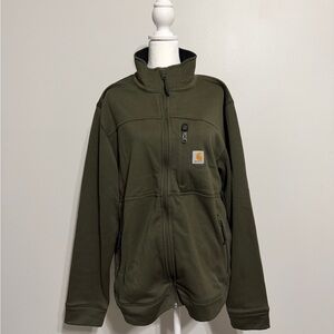 Carhartt Dark Green Full-Zip Jacket